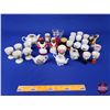 Image 1 : Collector Combo: Variety Egg Cups (22); S& P; Mini Tea Pots; Ornaments (SEE PICS!)