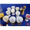 Image 5 : Collector Combo: Variety Egg Cups (22); S& P; Mini Tea Pots; Ornaments (SEE PICS!)