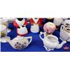 Image 8 : Collector Combo: Variety Egg Cups (22); S& P; Mini Tea Pots; Ornaments (SEE PICS!)