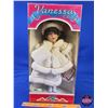 Image 1 : Collector Doll : Vanessa (1998) Limited Edition Porcelain Doll (In Original Box 20-1/4"H x 9-3/4"W x