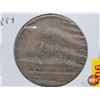 Image 2 : Bank of Upper Canada 1854 One Penny Bank Token (SEE PICS!)