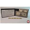 Image 1 : The American Heritage Mint Historic U.S. Coinage Portfolio : 1935 $1 Bill : S/N#R35733741I (with COA