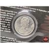 Image 4 : Canada Coin & Stamp: Canada's Historic 20th Century Coins Silver Dollar 1965 & King George 1 Cent St