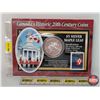 Image 1 : Canada Coin & Stamp: Canada's Historic 20th Century Coins ~ 1998 $5 Dollar Silver Maple Leaf (.9999)