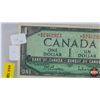 Image 2 : Canada $1 Bill 1954 *Replacement : S/N# *BM2462923 Beattie/Rasminsky (See Pics for Varieties, Condit