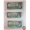 Image 2 : Canada $1 Bills 1967 (5 Sequential) : S/N#GP0474090-91-92-93-94 Beattie/Rasminsky (See Pics for Vari