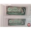 Image 3 : Canada $1 Bills 1967 (5 Sequential) : S/N#GP0474090-91-92-93-94 Beattie/Rasminsky (See Pics for Vari