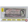 Image 1 : Canada $10 Bill 1954 *Replacement : Beattie/Rasminsky # *BD0937539 (See Pics for Varieties, Conditio