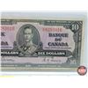 Image 3 : Bank of Canada $10 Bill 1937 : Gordon/Towers #ED8283016 (See Pics for Varieties, Conditions, Serial 