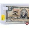 Image 2 : Bank of Canada $100 Bill 1937 : Gordon/Towers #BJ0568641 (See Pics for Varieties, Conditions, Serial