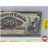 Image 3 : Dominion of Canada 1900 Twenty Five Cent "Shinplaster" : Courtney (See Pics for Varieties, Condition