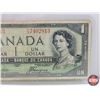 Image 2 : Canada $1 Bill 1954DF "Devil's Face" : Beattie/Coyne #RA7402813 (See Pics for Varieties, Conditions,