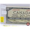 Image 3 : Canada $20 Bill 1954DF "Devil's Face" : Coyne/Towers #AE8089298 (See Pics for Varieties, Conditions,