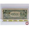 Image 4 : US $1 Bill 1935 Blue Star Replacement Bill "Silver Certificate" : S/N# * 00345360G (See Pics for Var