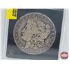 Image 2 : US 1900O Morgan Silver Dollar (Authenticated "Very Good" : Hardshell Case) (SEE PICS!)