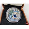 Image 2 : RCM 2018 $10 Fine Silver Coin : Learning to Play Winnipeg Jets (99.99) (No Sleeve) (SEE PICS!)