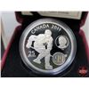 Image 2 : RCM 2011 $25 Fine Silver Hologram Coin ~ Wayne & Walter Gretzky (99.99) (SEE PICS!)