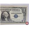 Image 2 : US $1 Bill 1957A Blue Star Replacement Bill "Silver Certificate" : S/N# * 82757695A (See Pics for Va