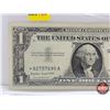 Image 3 : US $1 Bill 1957A Blue Star Replacement Bill "Silver Certificate" : S/N# * 82757695A (See Pics for Va