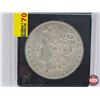 Image 2 : US 1884O Morgan Silver Dollar (Authenticated "VG Collector's Edition" : Hardshell Case) (SEE PICS!)