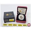 Image 1 : RCM 2015 $5 Fine Silver Coin : ANA Chicago State Flower The Violet (99.99) (SEE PICS!)