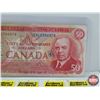 Image 3 : Canada $50 Bill 1975 : Crow/Bouey #EHL2346474 (See Pics for Varieties, Conditions, Serial Numbers & 