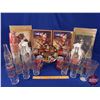 Image 1 : Coca-Cola Collectibles - Variety : Bottles; Collector Plate; Puzzles; Tumblers; Coke Disposable Cups