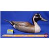 Image 1 : Ducks Unlimited Duck Carving "Pintail" (7"H x 5-3/4"W x 20"D) (SEE PICS!)