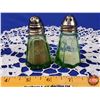 Image 4 : Uranium Glass : S&P Shakers (3"H) (SEE PICS!)