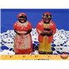 Image 1 : Aunt Jemima "Mammy" Salt & Pepper Shaker Set (3-1/2"H) (SEE PICS!)