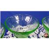 Image 7 : Uranium Glass : (6) Sherbet-Parfait Dessert Bowls (3"H) (Note: 3 are chipped) (SEE PICS!)