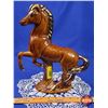 Image 1 : Ceramic Horse Statue (13"H) (Note: Front Leg repaired) (SEE PICS!)