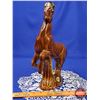 Image 2 : Ceramic Horse Statue (13"H) (Note: Front Leg repaired) (SEE PICS!)