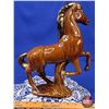 Image 3 : Ceramic Horse Statue (13"H) (Note: Front Leg repaired) (SEE PICS!)