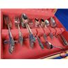 Image 2 : Stainless Silverware Set "Community" in Chest (42pcs) (3"H x 14-1/4"W x 10-1/2"D) (SEE PICS!)