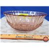 Image 2 : Pink Depression Glass : Serving Bowl (2-3/4"H x 7" Dia) (SEE PICS!)