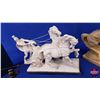 Image 2 : Roman Theme Collector Combo : Horse Statue/Ornaments (3) & Hardcover Book "Civilisation in Europe an