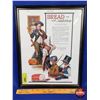 Image 1 : Framed Norman Rockwell/Fleishmann's Yeast Ad from "The Ladies Home Journal Oct 1920" (15"H x 12"W) (