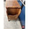 Image 2 : Magazine Rack/Side Table (22-1/4"H x 27"W x 12-1/4"D) (SEE PICS!)