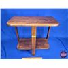 Image 1 : Art Deco Side Wall Hugger Table (22"H x 22"W x 11-1/2"D) (SEE PICS!)