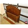 Image 2 : NYPENN Furniture Company (Warren, Penna.) : Bed Frame (Double)  (54"H x 56-1/2"W) (SEE PICS!)