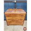 Image 1 : Waterfall Front Chest of Drawers (3 Drawer) (35-1/4"H x 35-3/4"W x 16-1/4"D) (SEE PICS!)