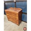 Image 2 : Waterfall Front Chest of Drawers (3 Drawer) (35-1/4"H x 35-3/4"W x 16-1/4"D) (SEE PICS!)