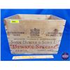 Image 2 : Wood Whiskey Crate "Dewar's Special" (11"H x 14-3/4"W x 11-3/4"D) (SEE PICS!)