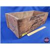 Image 1 : Wood Box Crate "USE WITCH HAZEL TOILET SOAP FOR THE SKIN & COMPLEXION" (7"H x 21"W x 10"D) (SEE PICS