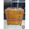 Image 1 : 4 Drawer Dresser (37-1/2"H x 30-1/4"W x 18-1/2"D) (SEE PICS!)