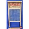 Image 1 : Washboard "The Canuck Glass" (24"H x 12"W x 3"D) (SEE PICS!)