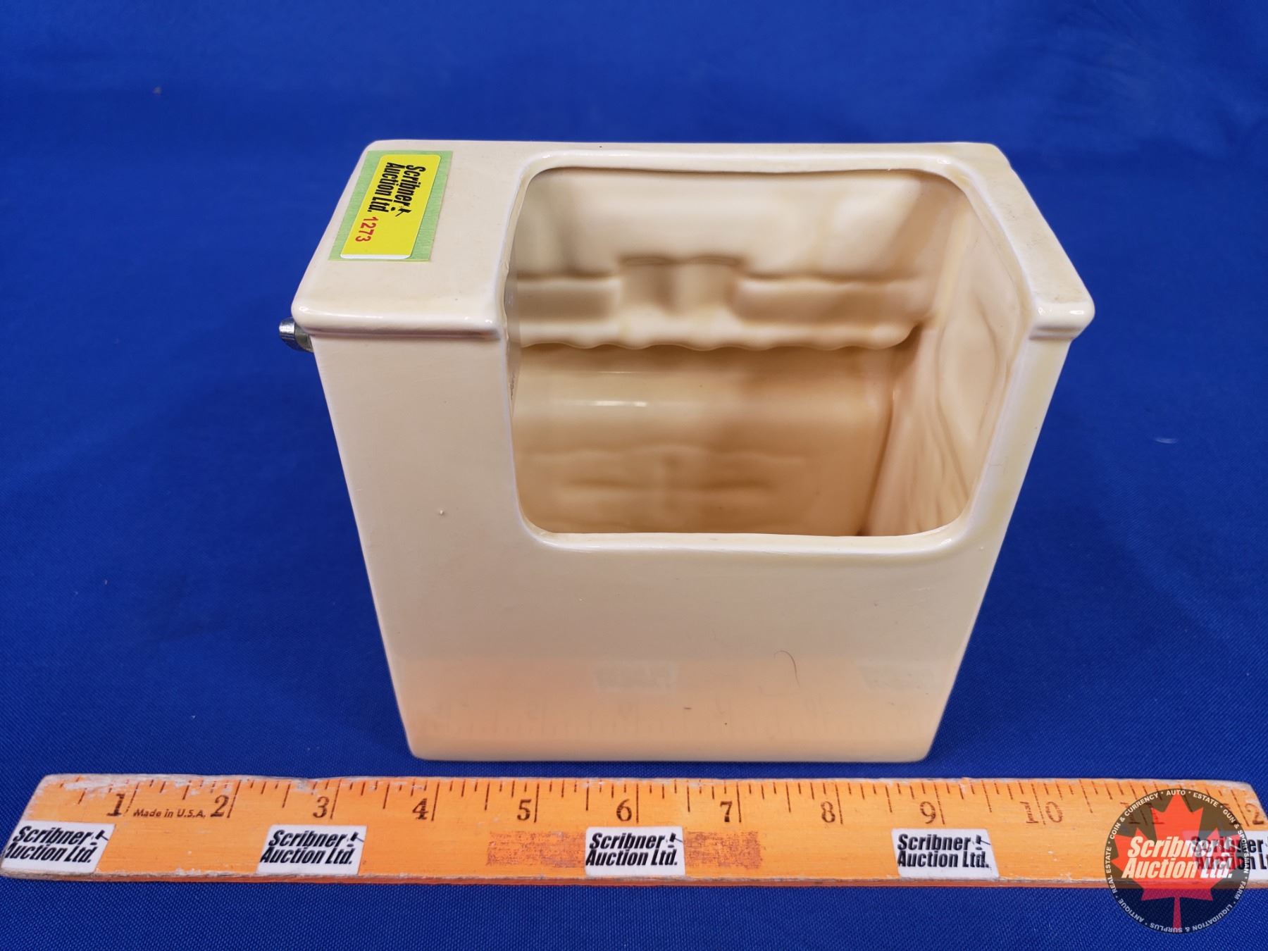 Ceramic Piano Music Box Planter Roll Out The Barrel SEE PICS ceramic-piano-music-box-planter-roll-out-the-barrel-see-pics