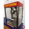 Image 2 : POPCORN Machine (Movie Theatre Concession Style) (110v Plug) (27"H x 20"W x 14"D) (SEE PICS!)