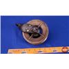 Image 4 : Brass Pulley Wheel "Winnipeg Brass Limited" (5-1/2"Dia) (SEE PICS!)